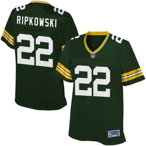 Womens Green Bay Packers Aaron Ripkowski NFL Pro Line Team Color Jersey