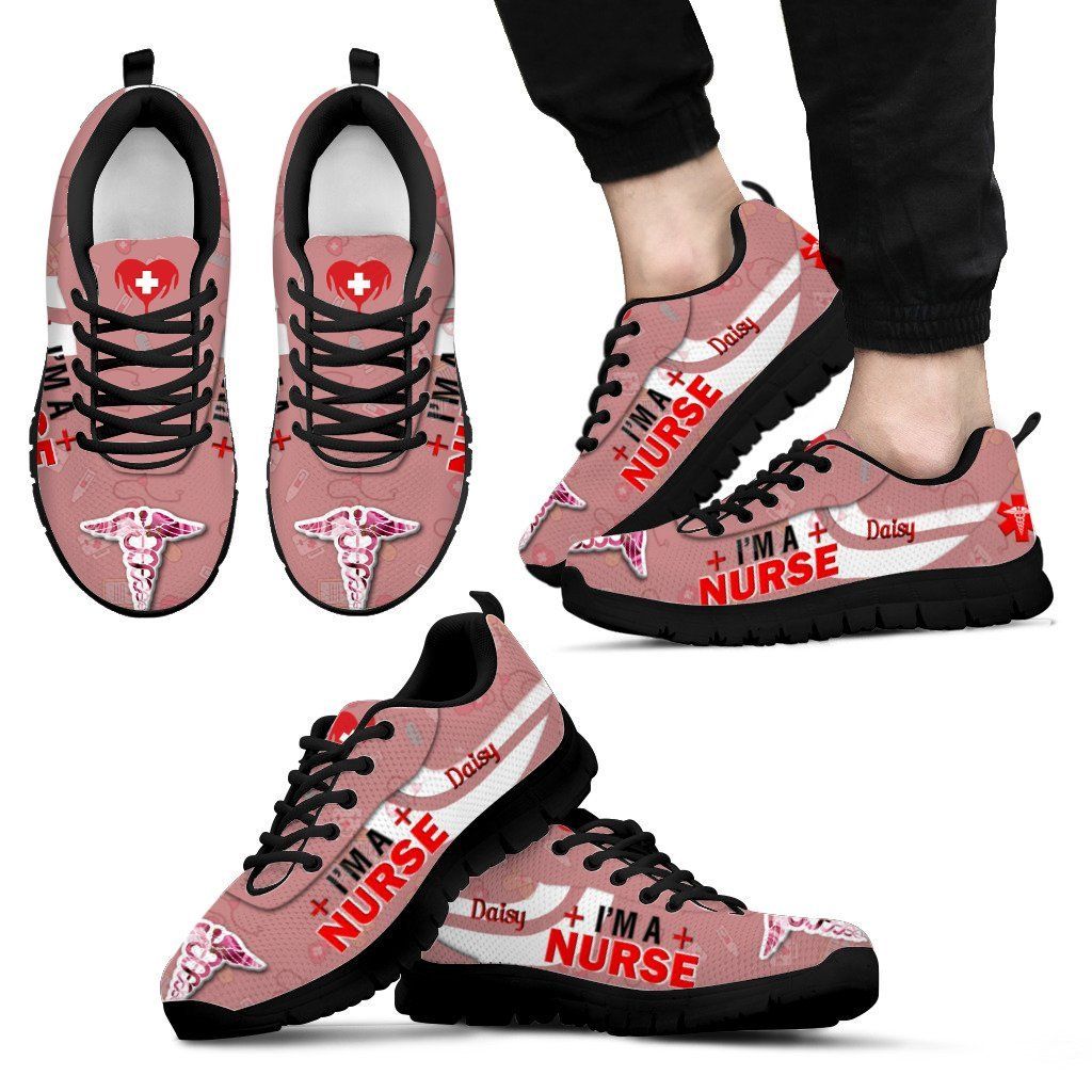 3D Printed Custom Nurse TU Sneakers For Men & Women Ver 9