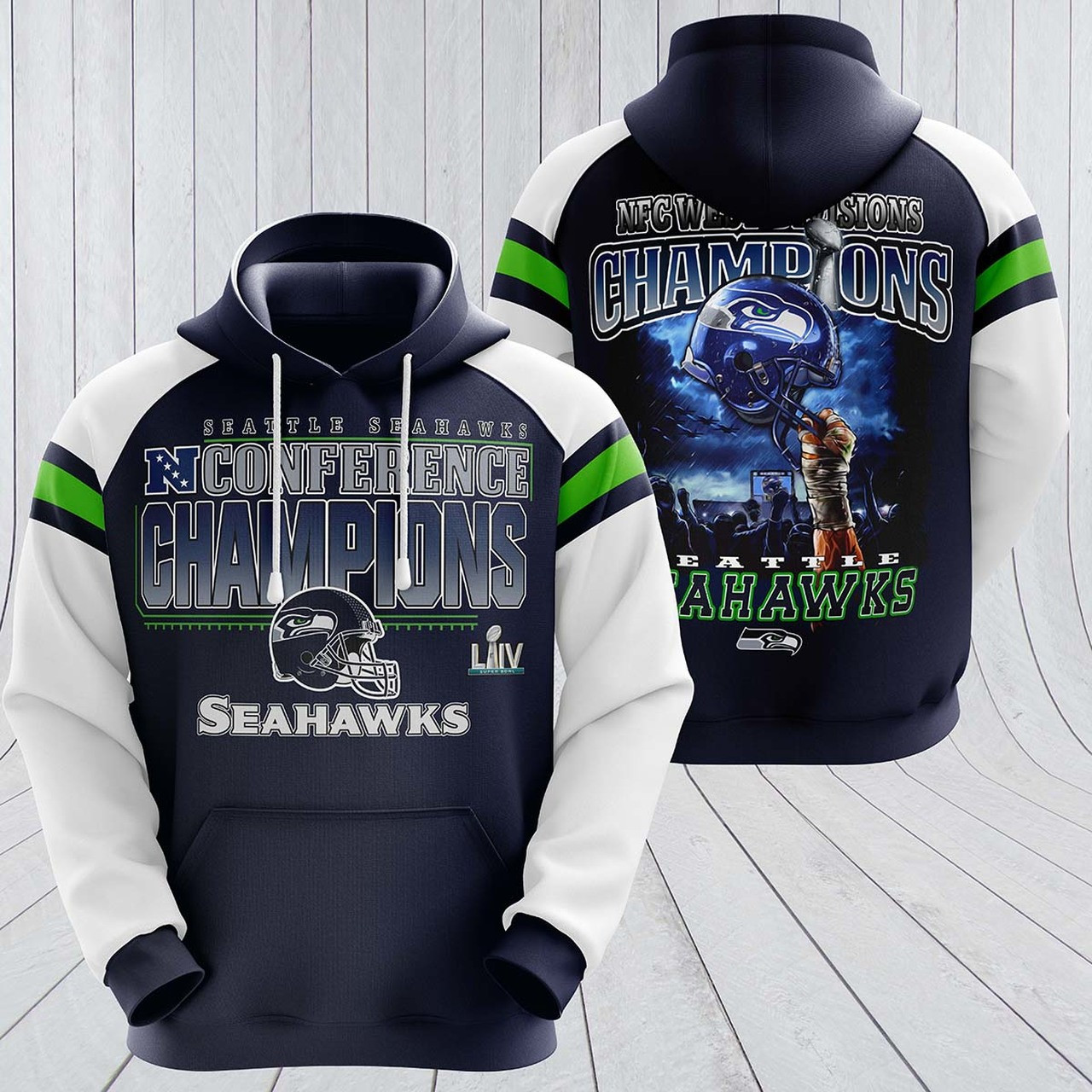 Seattle Seahawks 0773 Unisex 3D Hoodie Gift For Fans