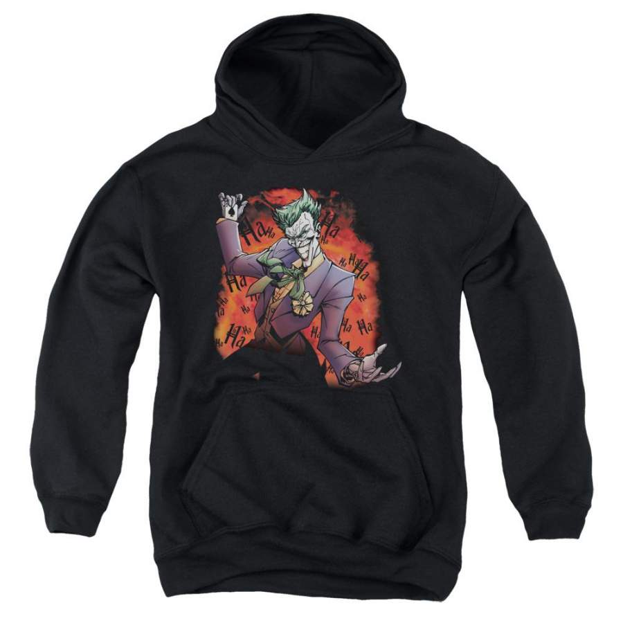 Batman – Joker’s Ave Youth Pull Over Hoodie