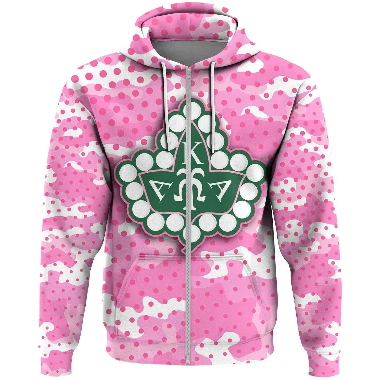 Alpha Kappa Alpha Zip Hoodie