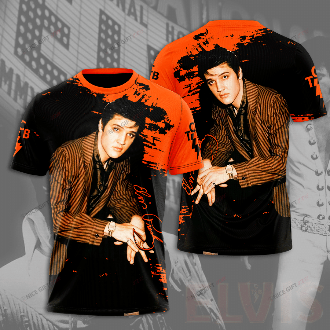 Elvis Presley 3D T-Shirt 3Ts-I7F8
