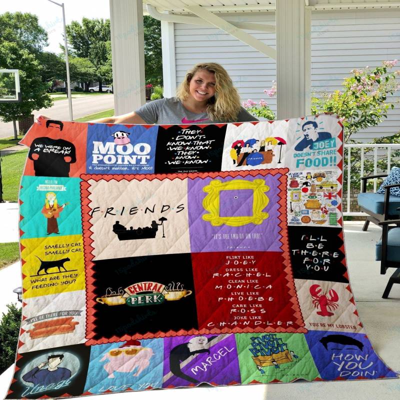 Friends Tv Show Quilt Ver 2