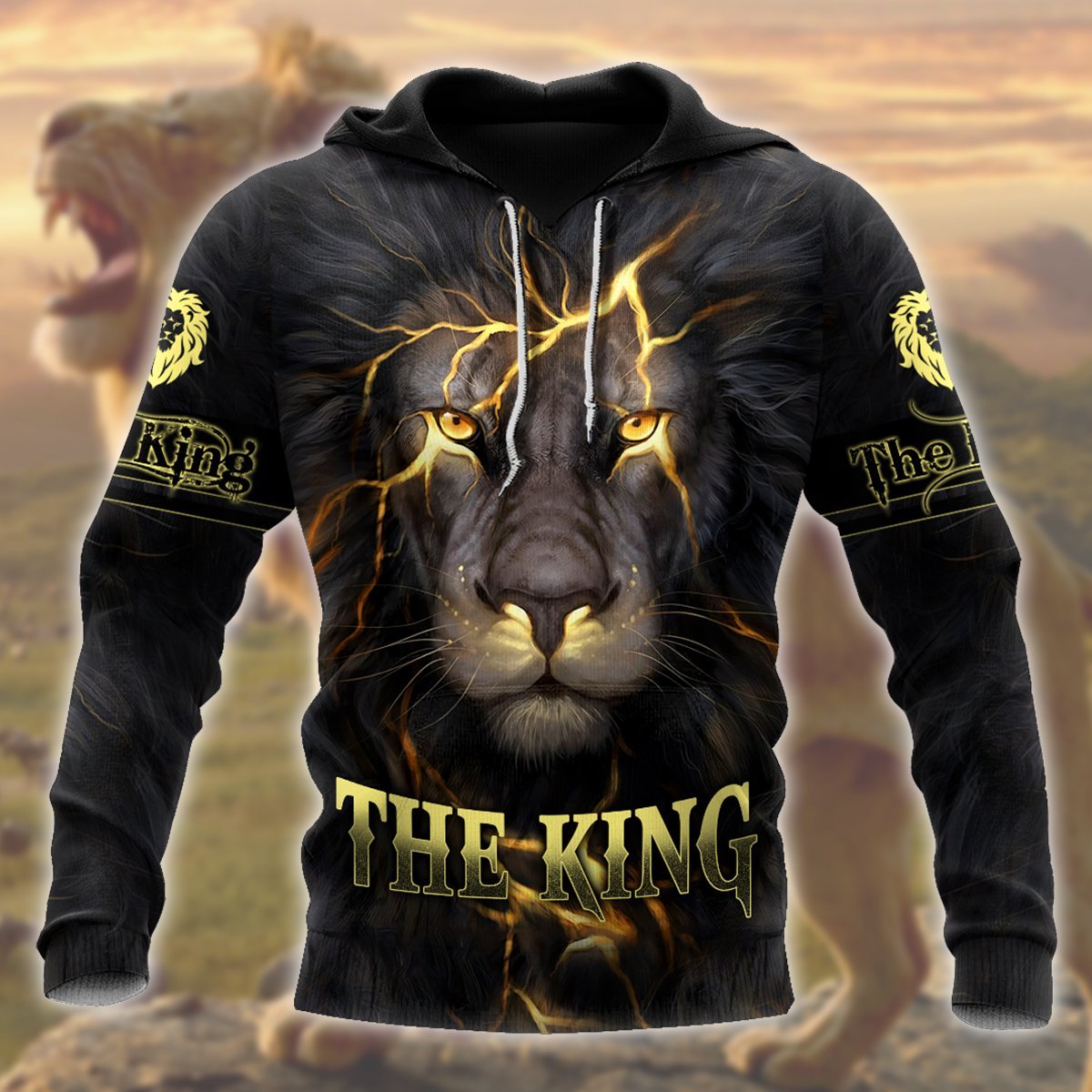 The King Lion 3D All Over Printed Unisex Shirts Pi21012114