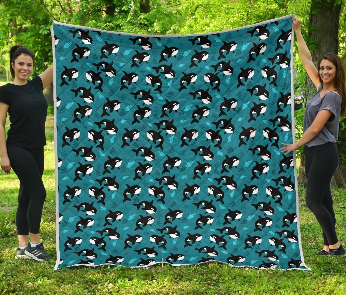 Whale Sea XL0104685CL Quilt Blanket