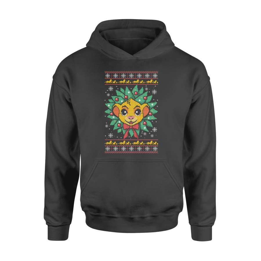 Lion Christmas Ugly Sweater King Hoodie