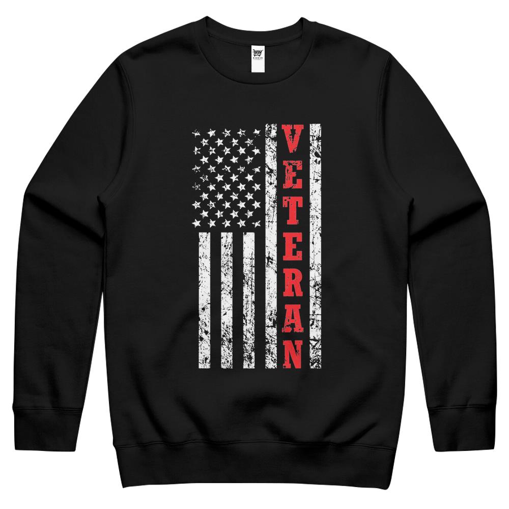 Veteran American Flag Veteran’S Day Patriot Gift Crewneck Sweatshirt