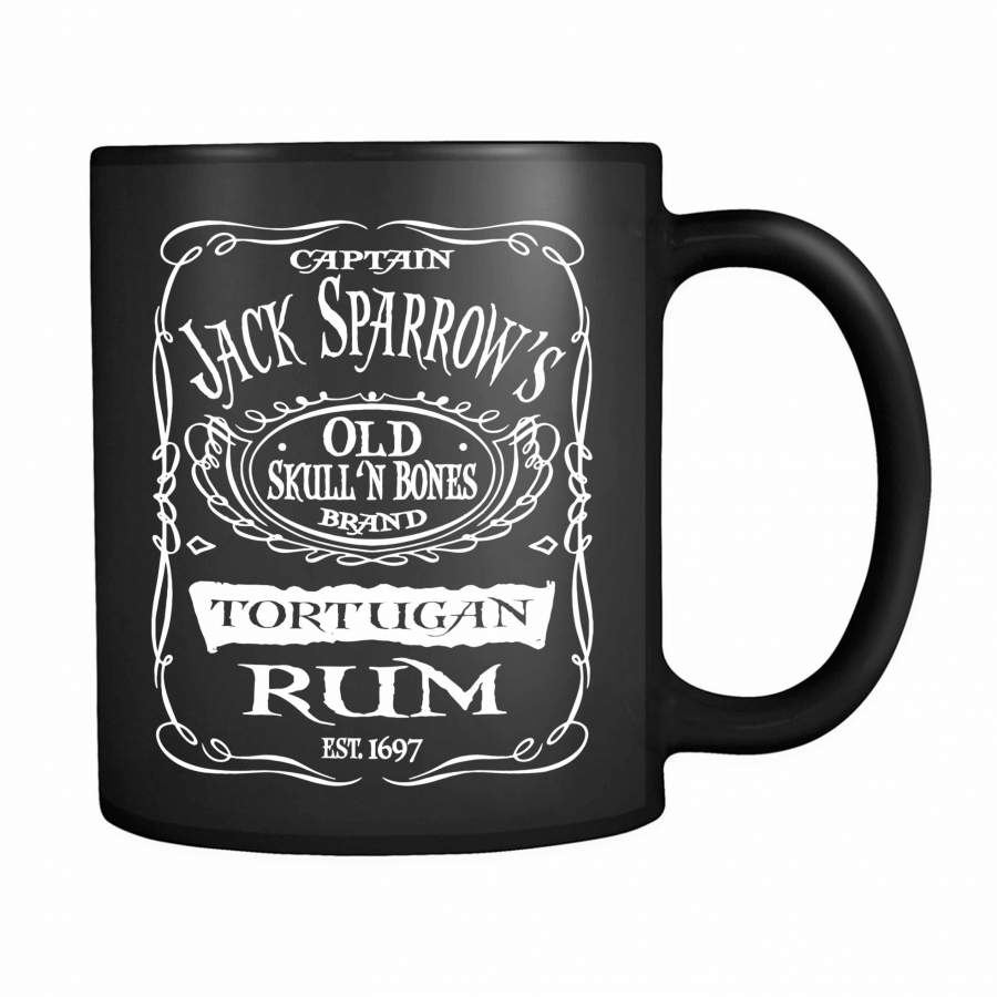 Pirates Of The Caribbean Captain Jack Sparrow Tortugan Rum 11oz Mug