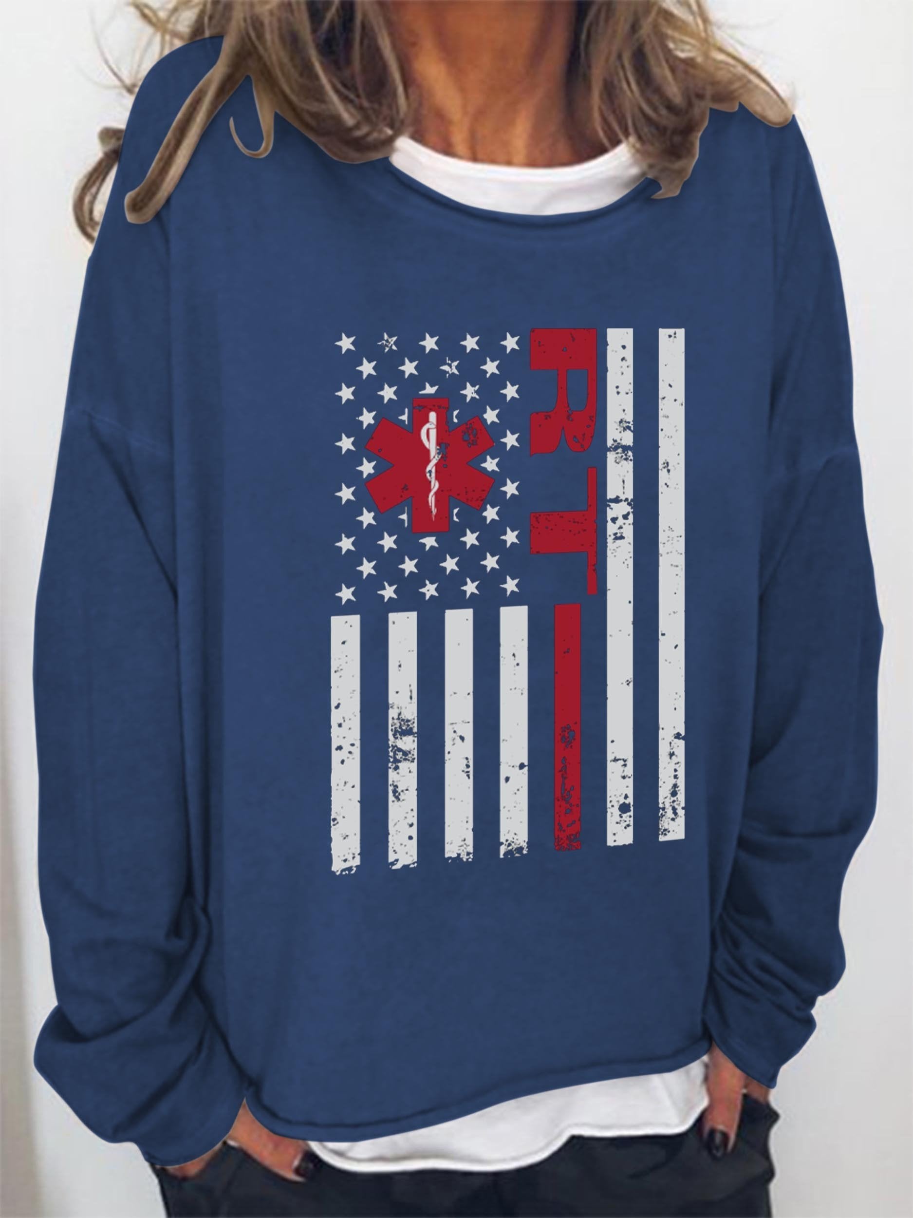 Women Rt Respiratory Therapist Gift Long Sleeve Top