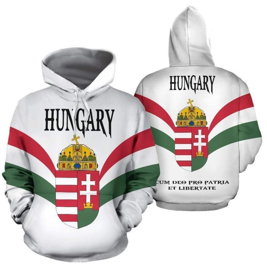 Wings of Hungary Zip Up Hoodie