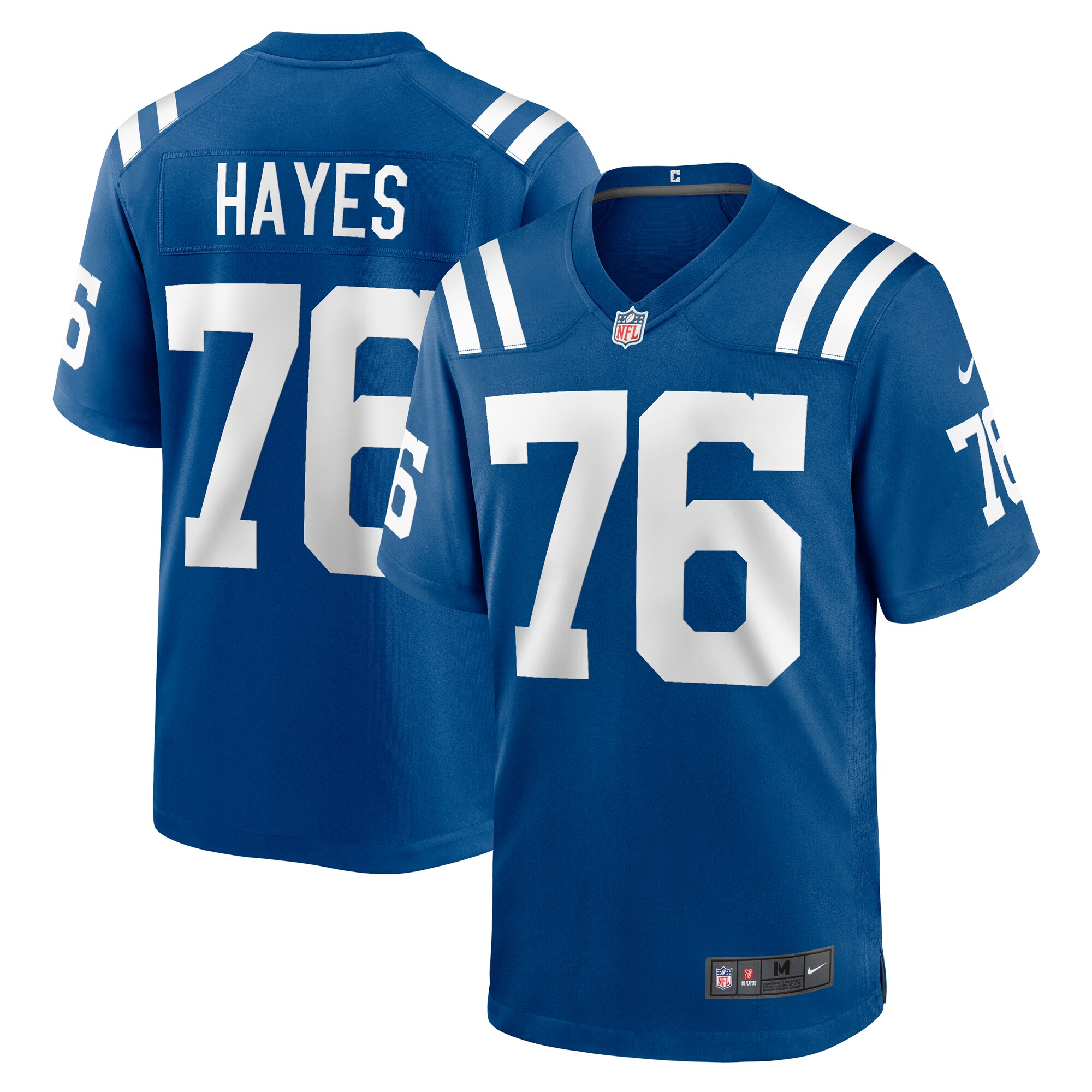 Ryan Hayes Indianapolis Colts Team Game Jersey – Royal 2