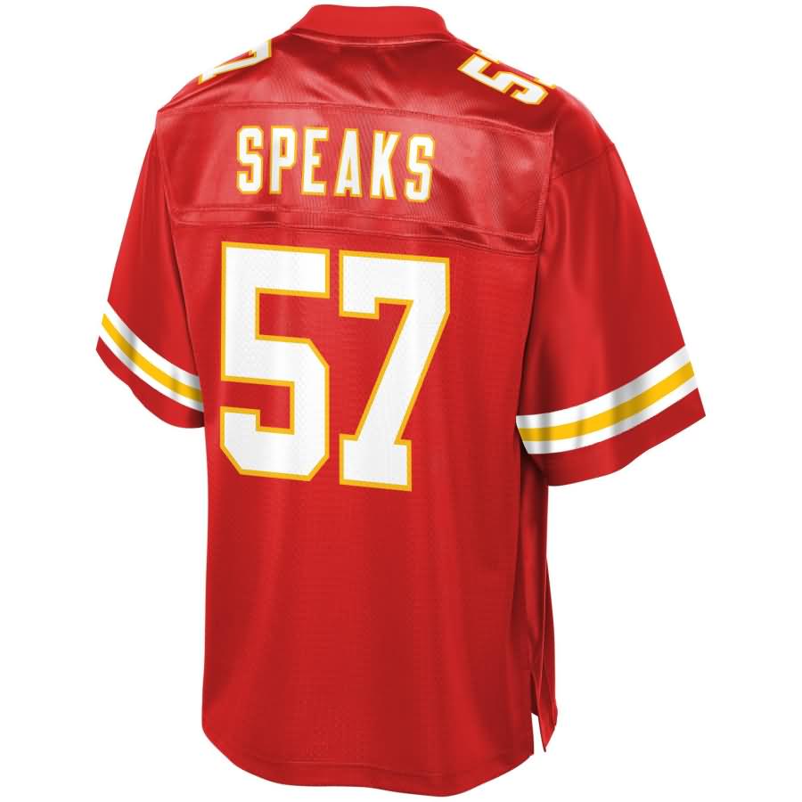 Breeland Speaks Kansas City Chiefs NFL Pro Line Player Jersey – Red