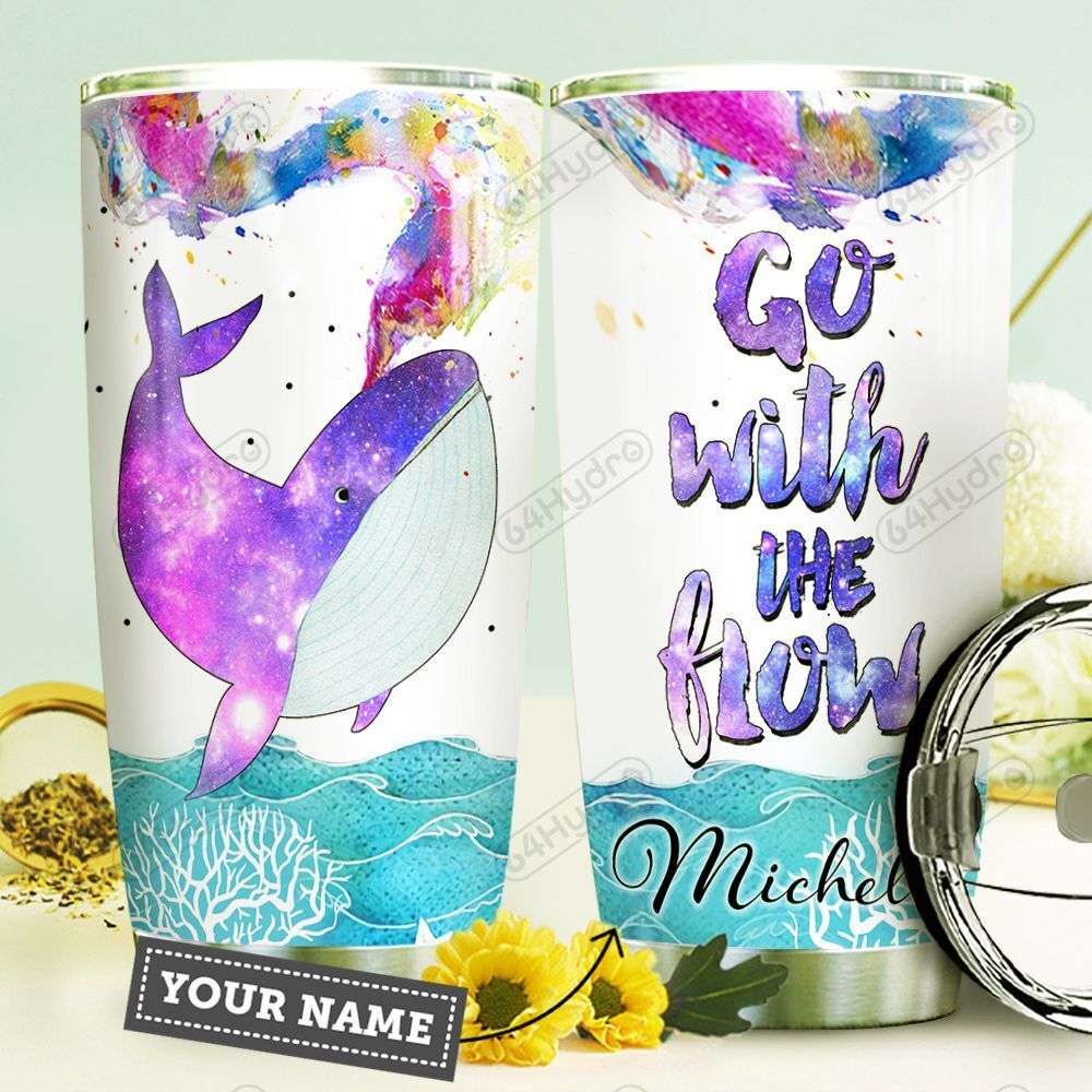 Whale Personalized Hhe3009019 Stainless Steel Tumbler