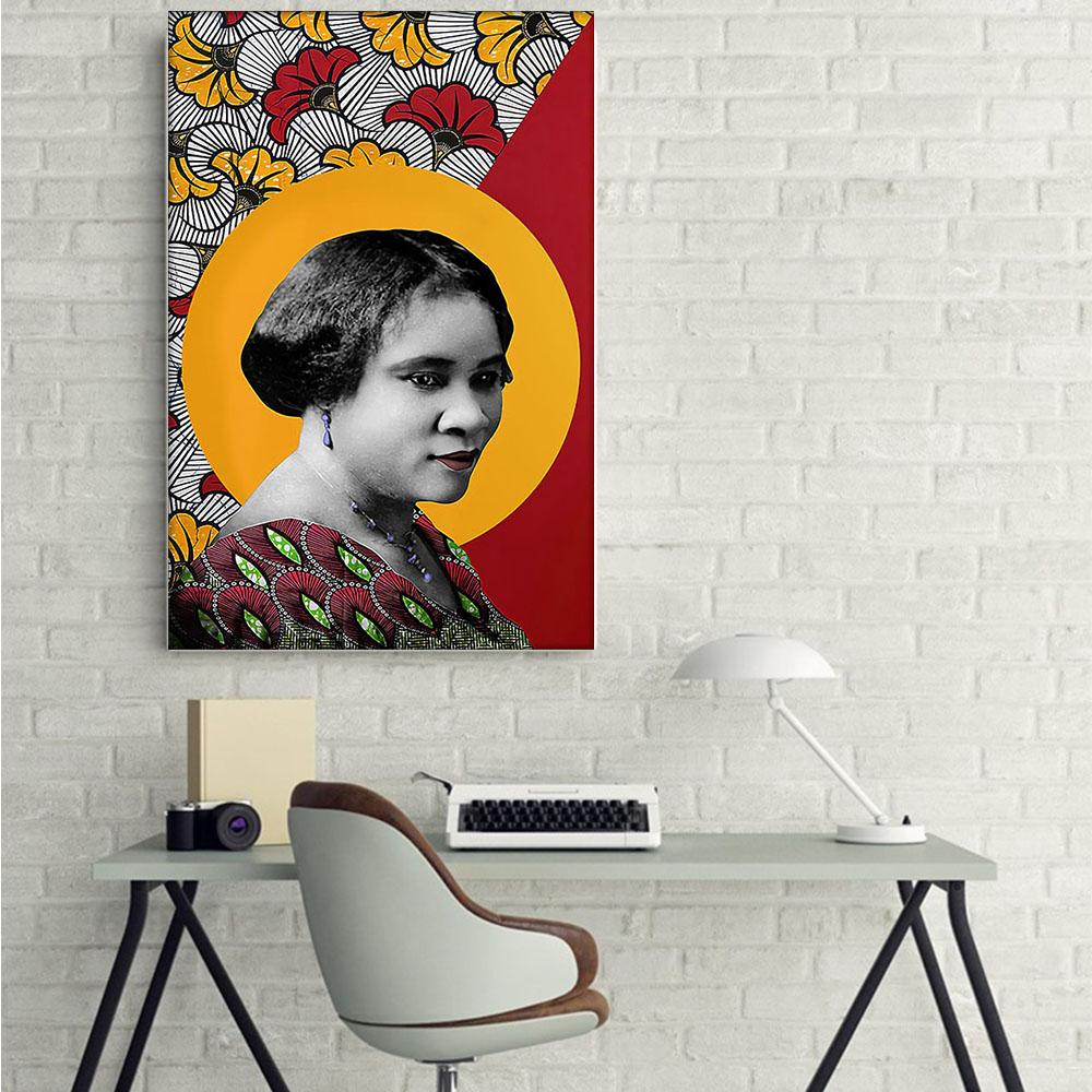 West Africa Best Canvas Prints Vintage Afrocentric Poster Art Prints Black Woman Sign Black Men Delightful Ready To Hang Canvas Wall Art