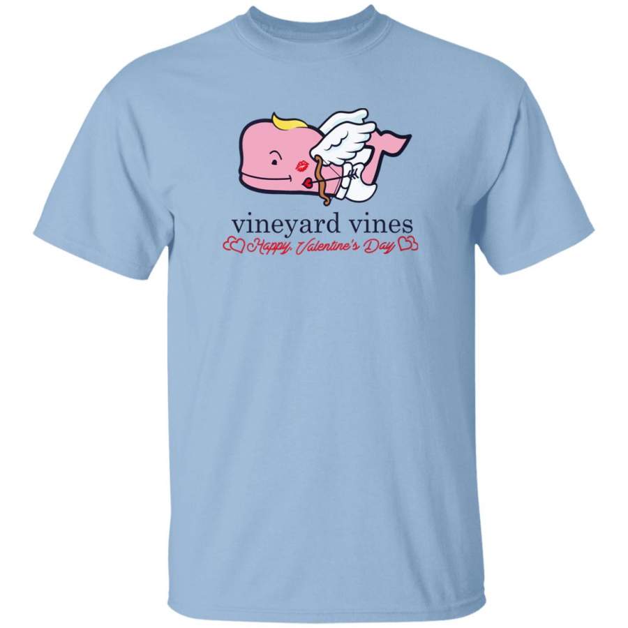 Vineyard vines valentines cupid whale long sleeve t shirt white