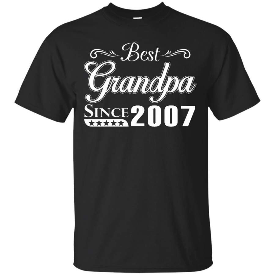 AGR Best Grandpa Since 2007 Shirt, Funny Father Gift Shirt