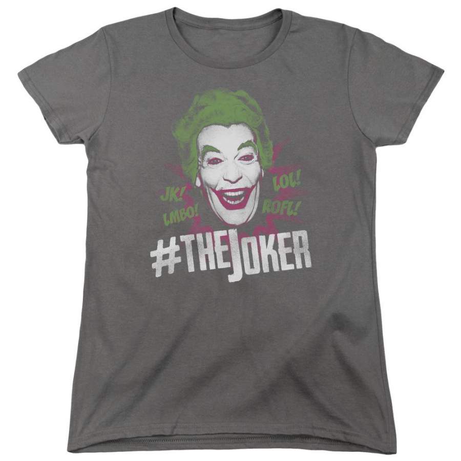 Batman #Joker Women’s 18/1 Cotton Short-Sleeve T-Shirt