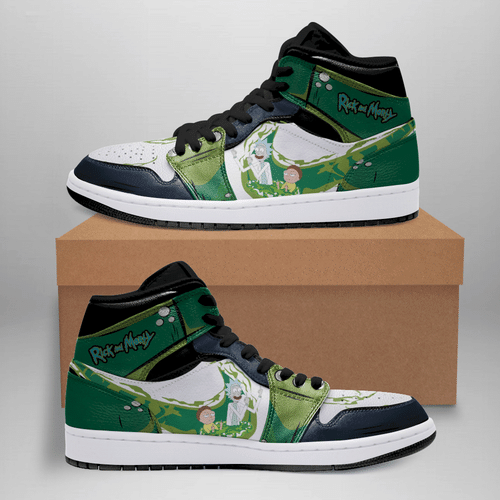 Rick And Morty Air Jordan Aj1119 Shoes Sport Sneakers