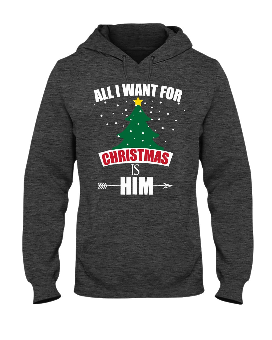 Christmas Couple Matching For Her Sweatshirt & Hoodie