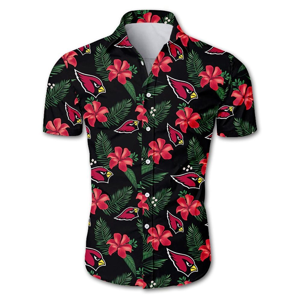 Arizona Cardinals Hawaii Shirt Short Sleeve For Summer Ha30544