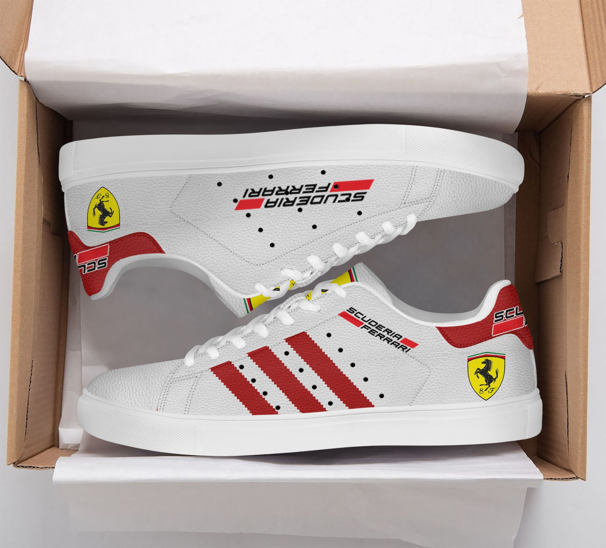 Scuderia Ferrari Sneaker Shoes Ver 2 (Red)