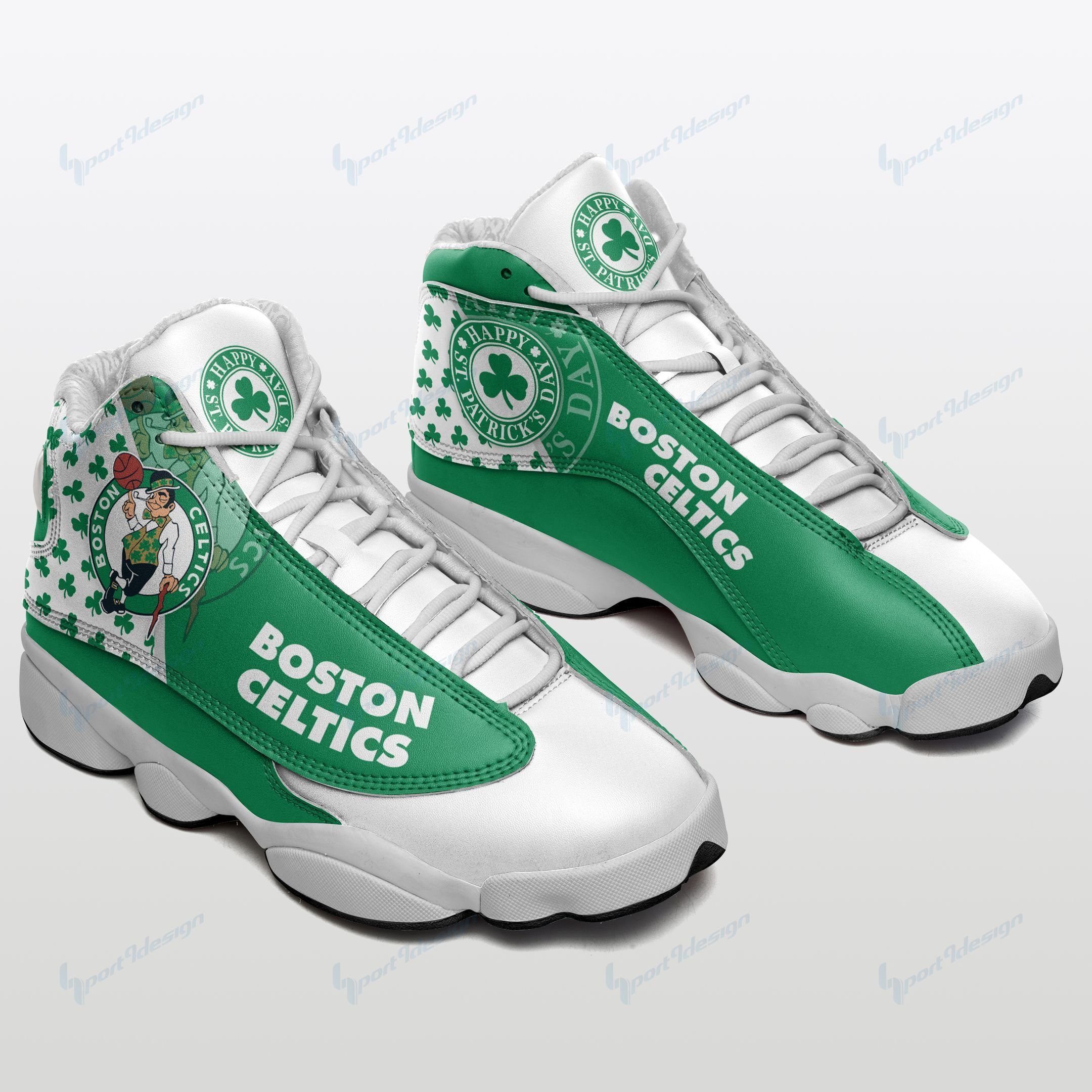 Boston Celtics Patrick’s Day AJD13 Sneakers 794