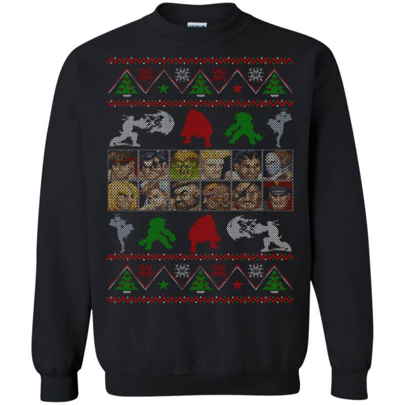 Street Fighter Ugly Christmas Sweater