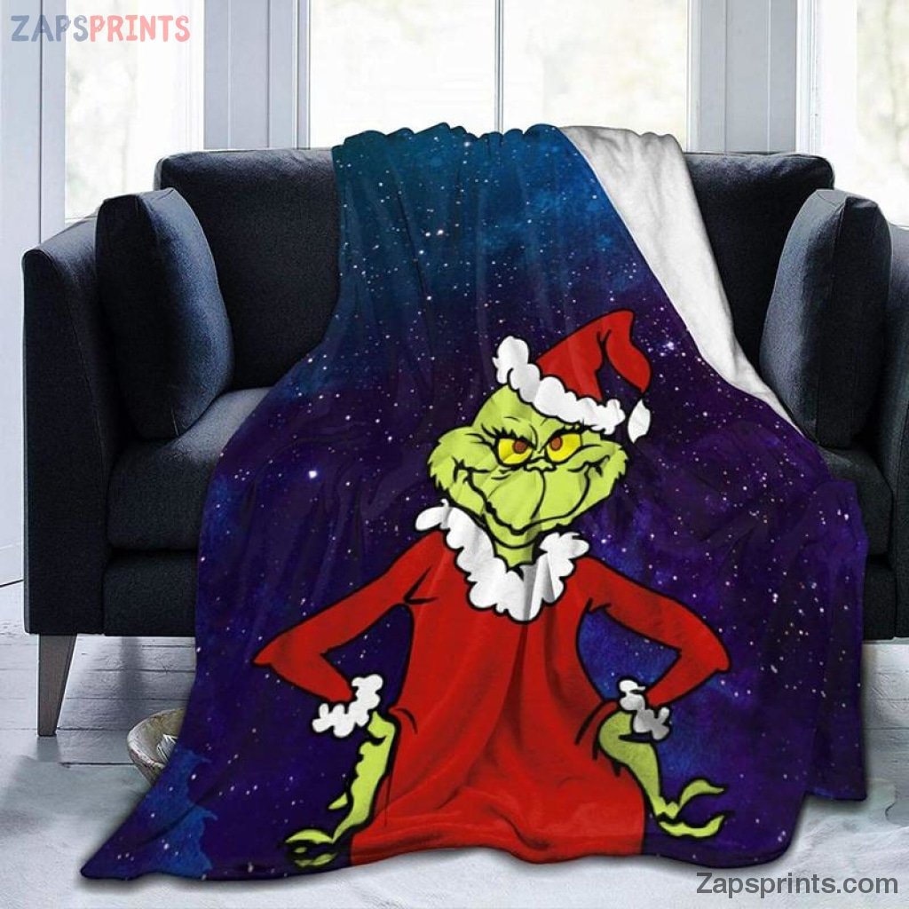 Grinch Mignight Blanket