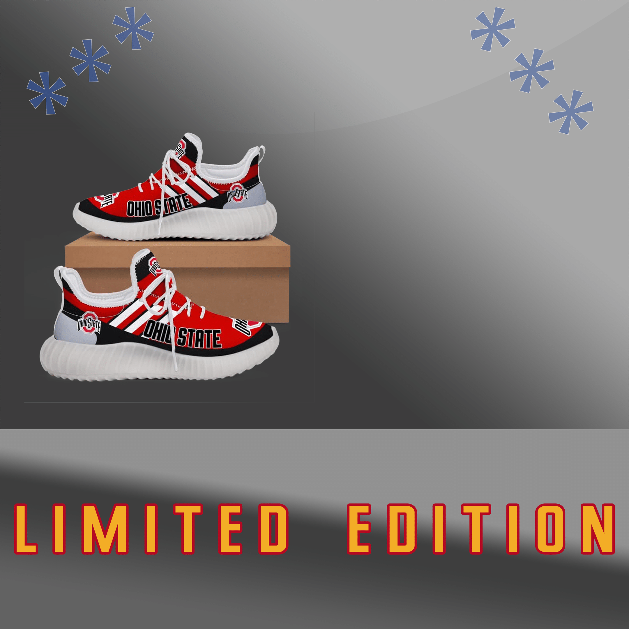 Ohio State Buckeyes Yz Shoes – V2 -27Dv