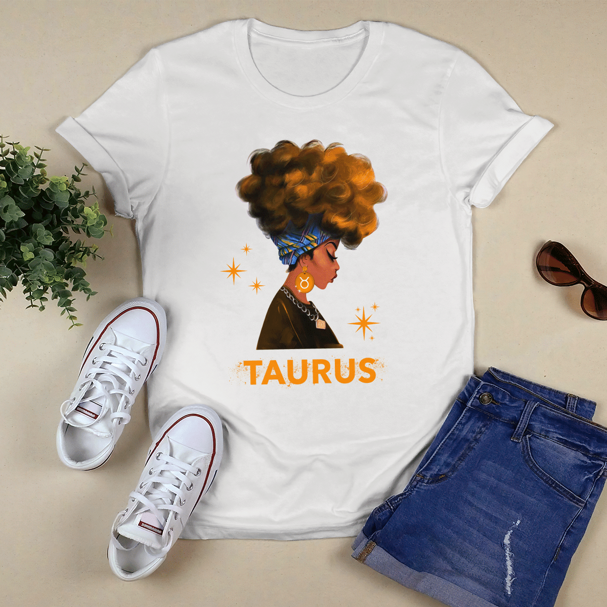 Taurus Girl Shirt Taurus Zodiac Shirt Birthday Gift For Black Girl Zodiac Tshirt