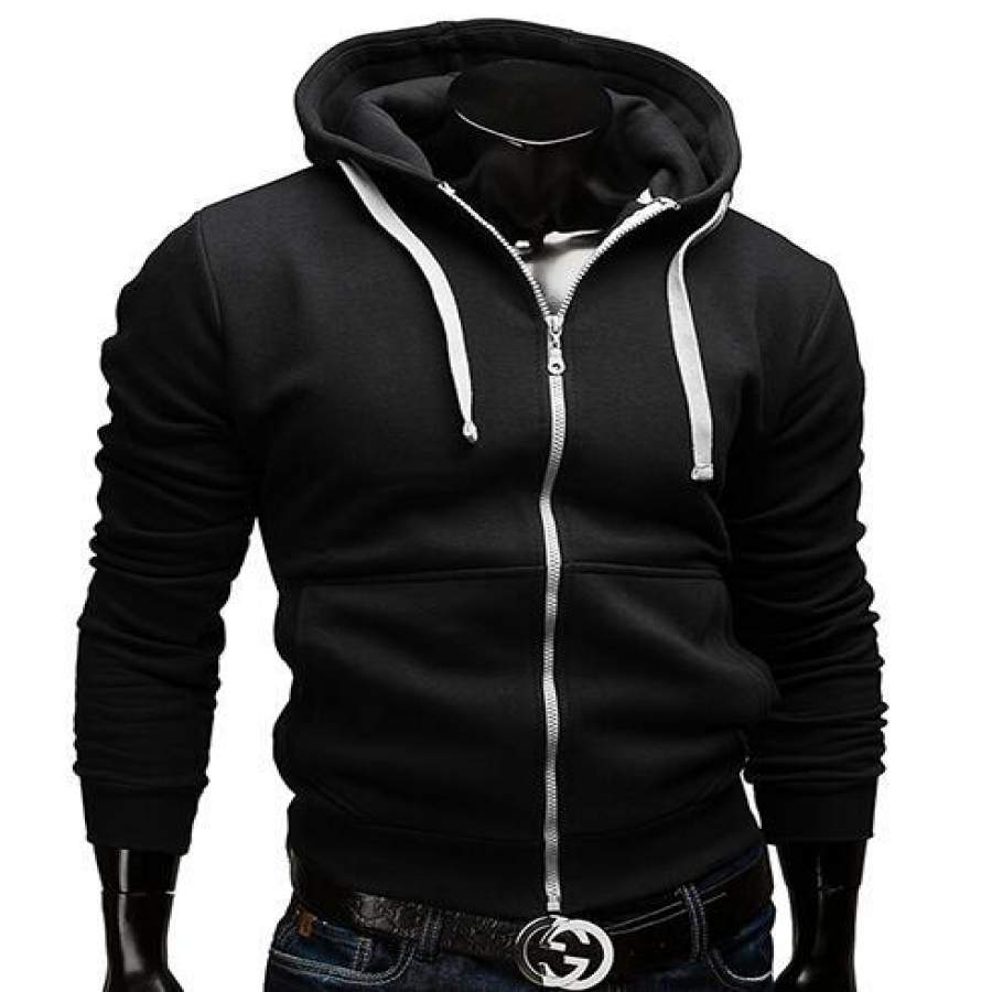 T-Bird 2018 New Fashion Hoodies Brand Men Zipper Sweatshirt Male Hoody Hip Hop Autumn Winter Hoodie Mens Casual Pullover XXXL