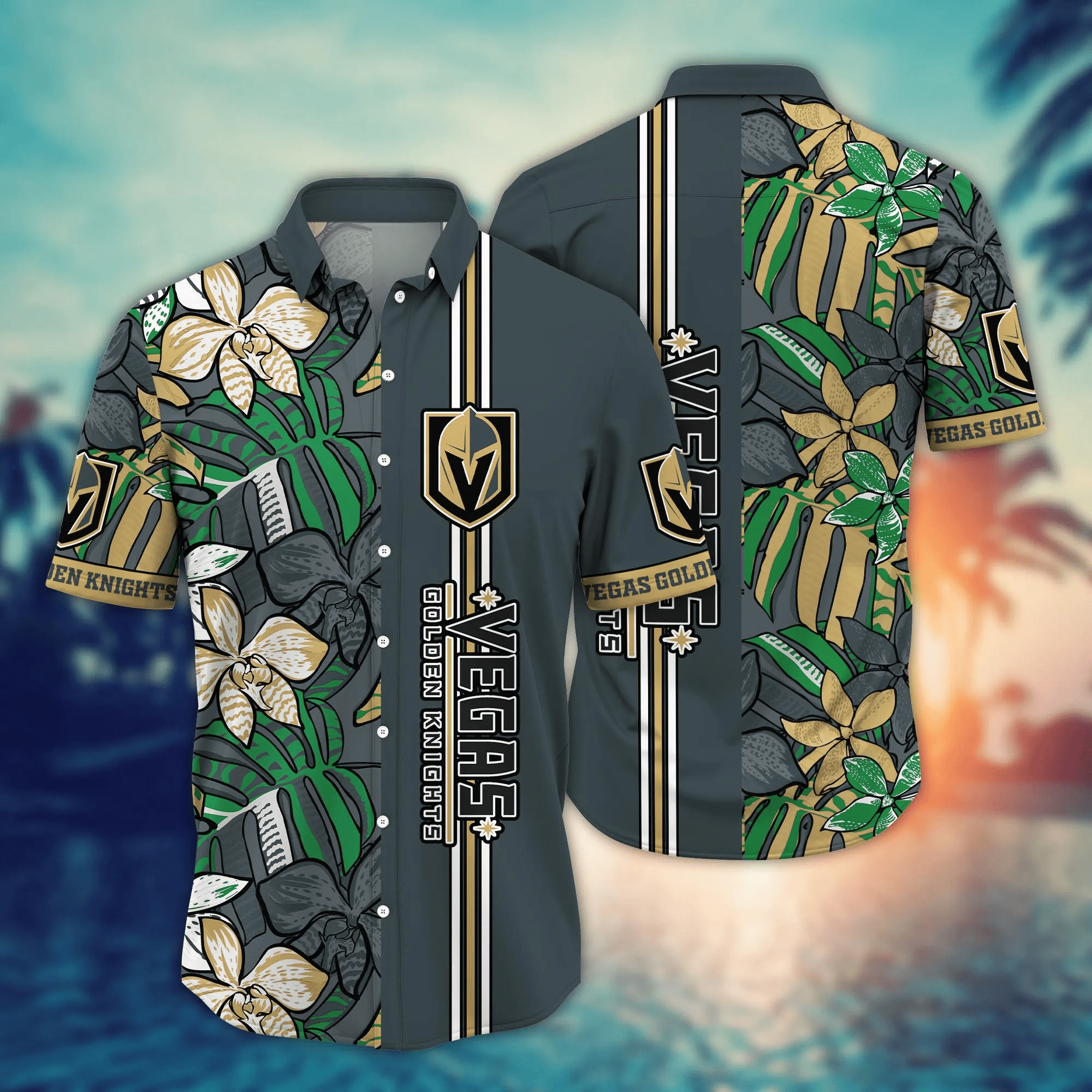 Vegas Golden Knights Nhl Hawaiian Shirt Coconut Water Aloha Shirt