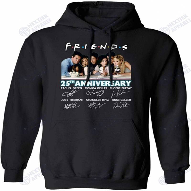 25th Anniversary People Friends Memories Hoodie