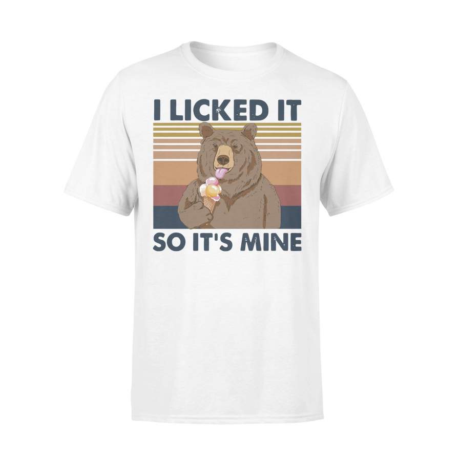 Bear Ice I Licked It So It’s Mine Vintage T-shirt