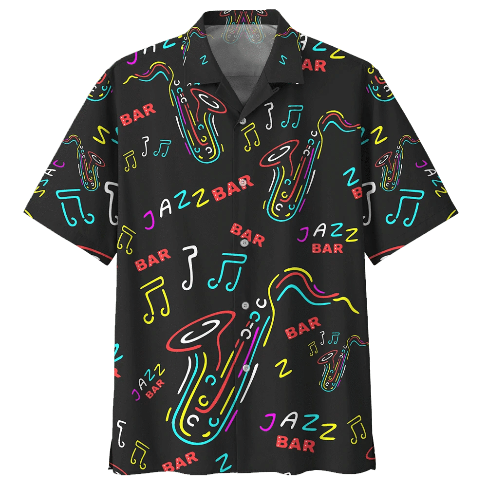 Saxophone Hawaii Shirt 118557 Ha12696