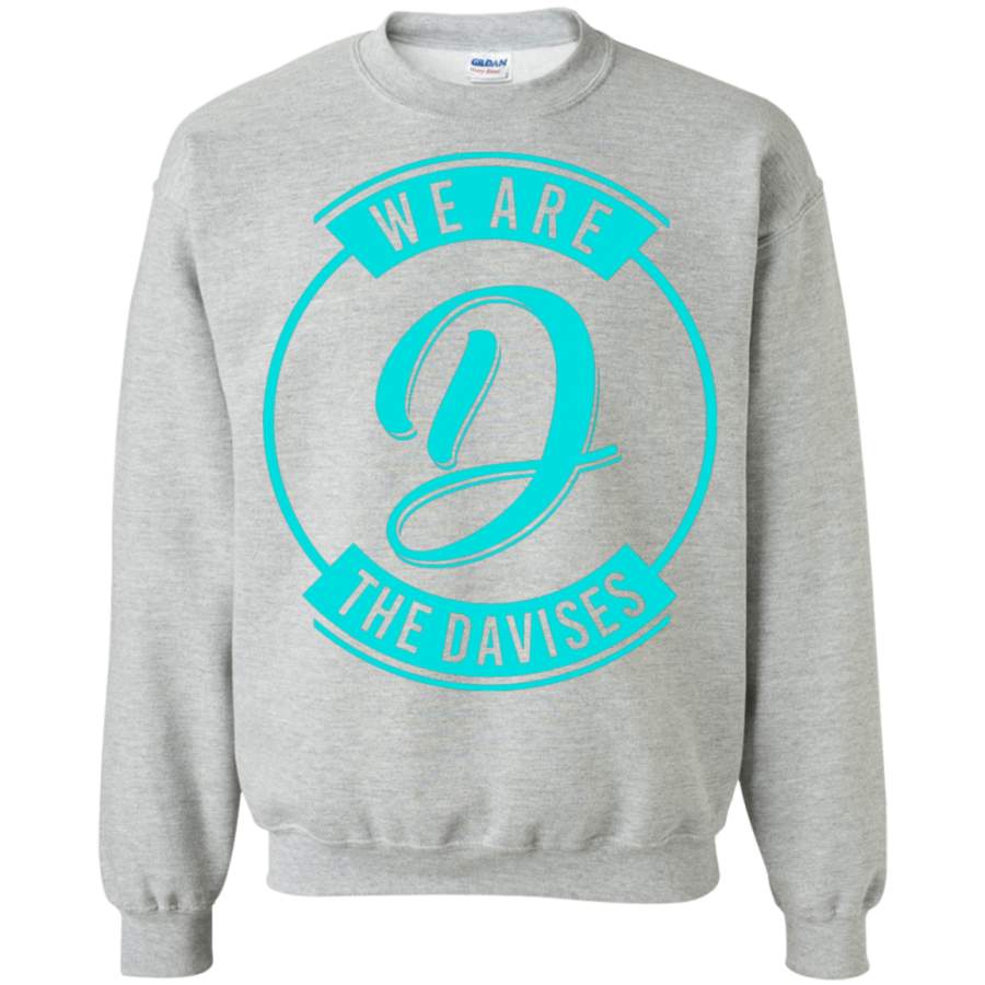 AGR we are the davises logo Crewneck Pullover Sweatshirt