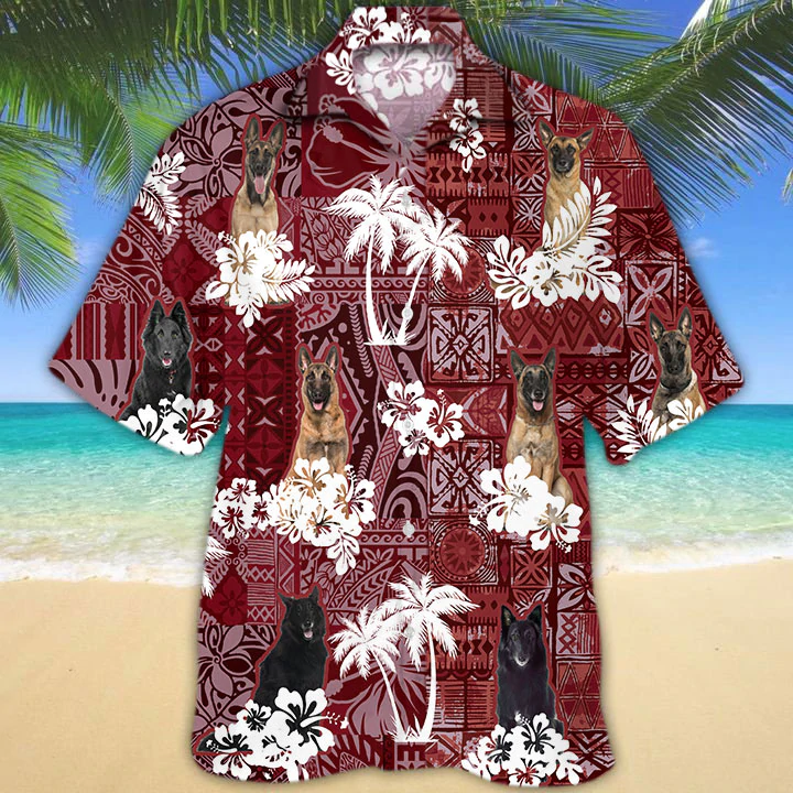 Belgian Shepherd Red Hawaii Hawaii Shirt For Aloha Summer Ha12979