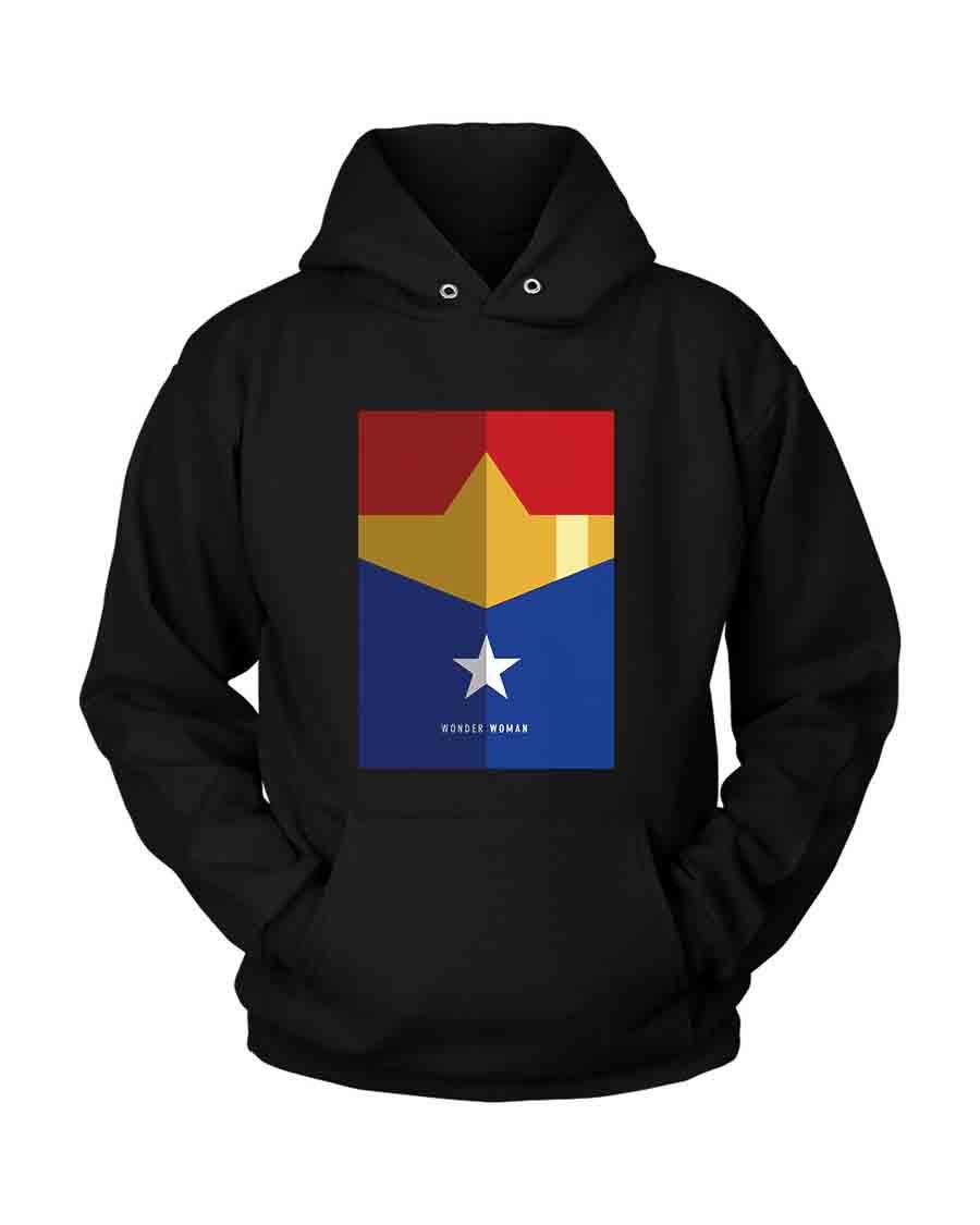 Wonder Woman Dc Super Heroes Unisex Hoodie