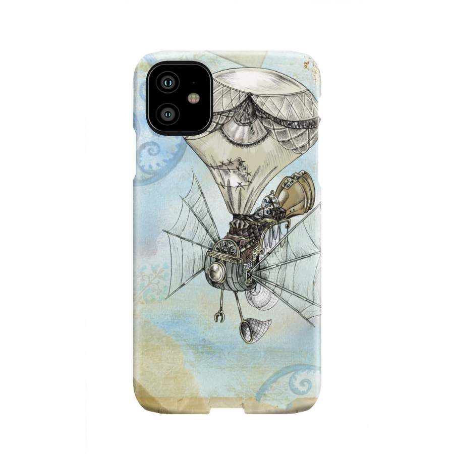 Steampunk Airplane Phone Case