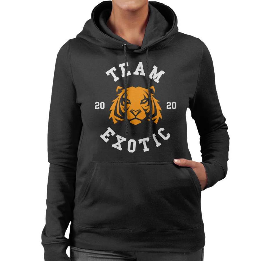 Tiger King Team Joe Exotic Women’s Hooded Sweatshirt