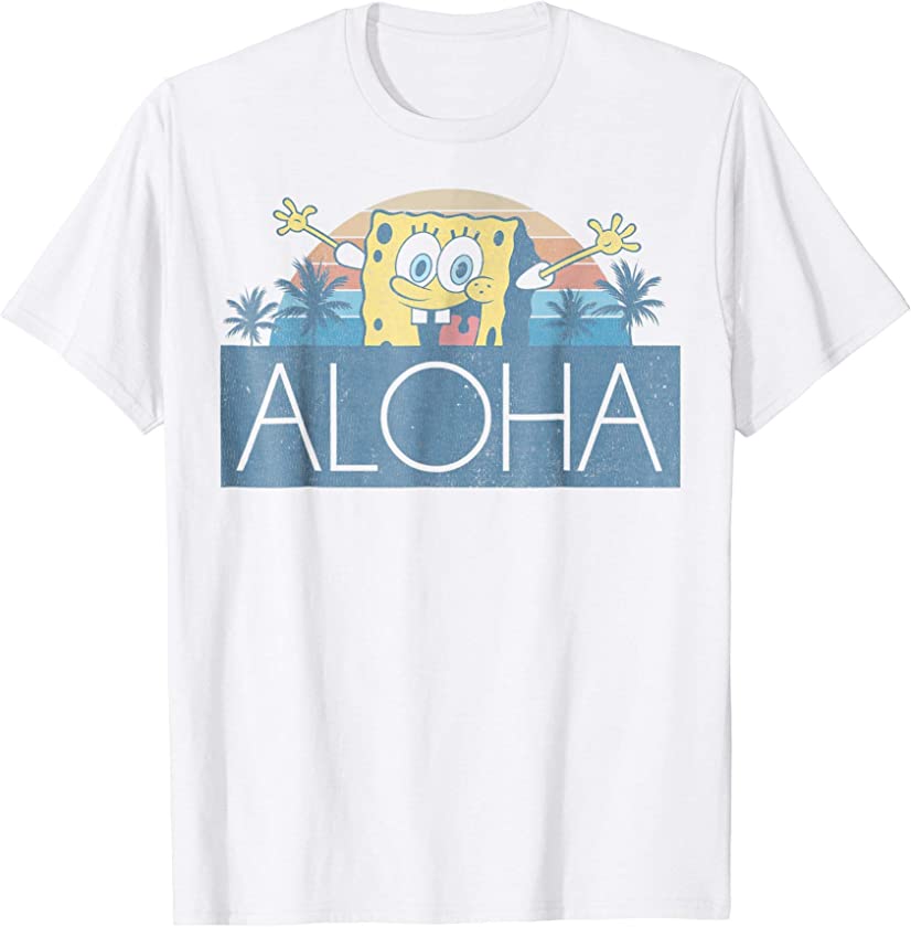 Aloha Vintage Sunset Graphic T-Shirt