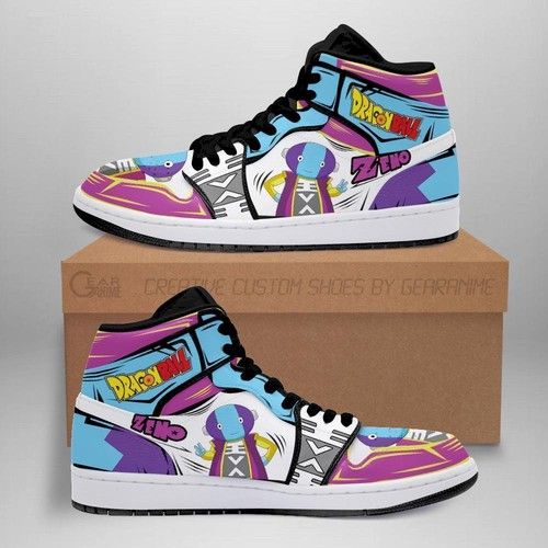 Zeno Jordan Sneakers Dragon Ball Super Anime Shoes Fan Gift Idea Mn05 Jordan Sneaker