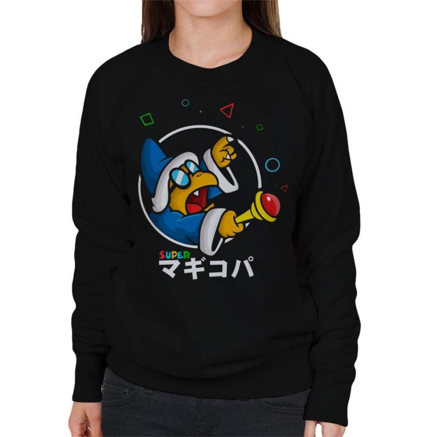 Magikoopa Super Mario Bros Women’s Sweatshirt