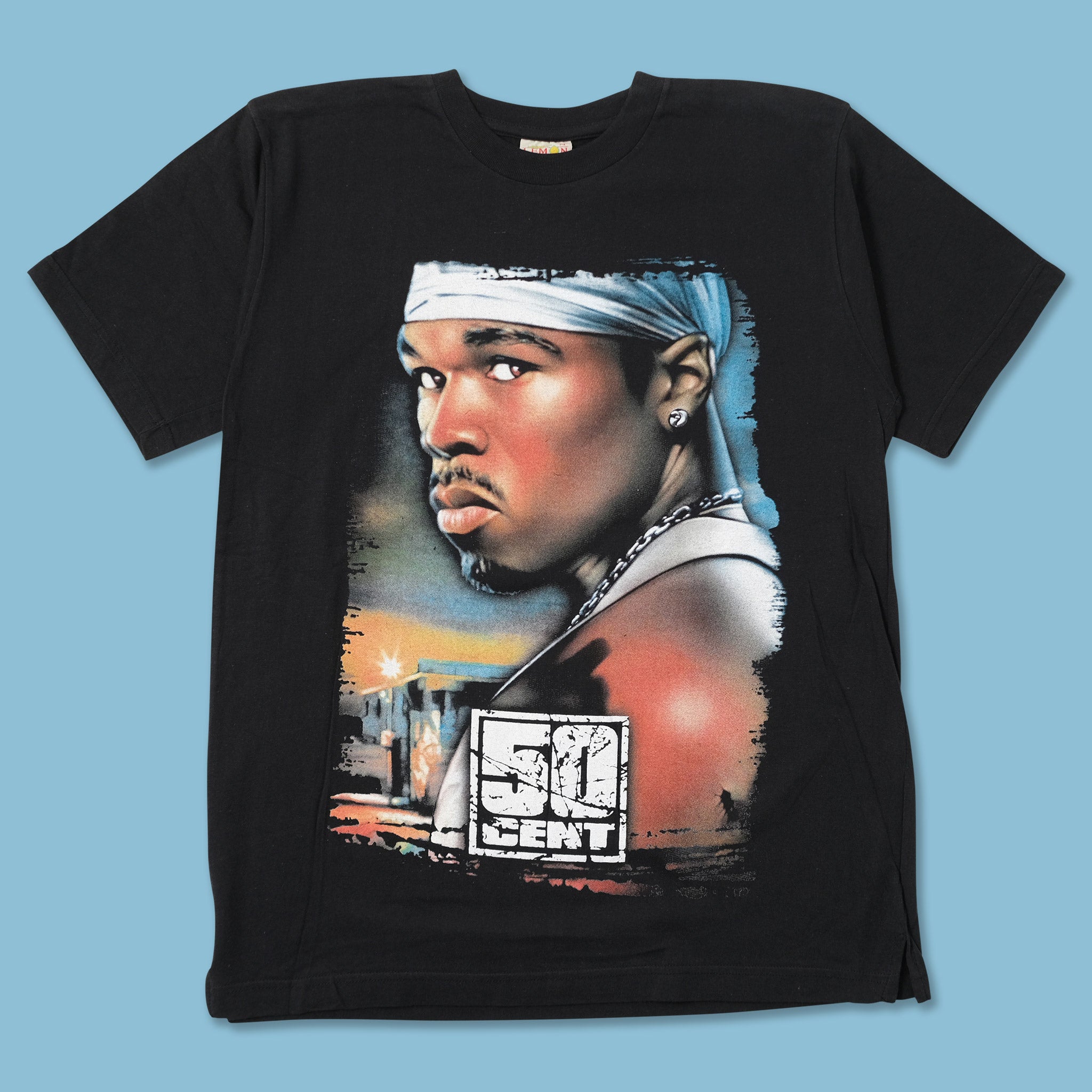 Vintage 00’S Ds 50 Cent T-Shirt Medium