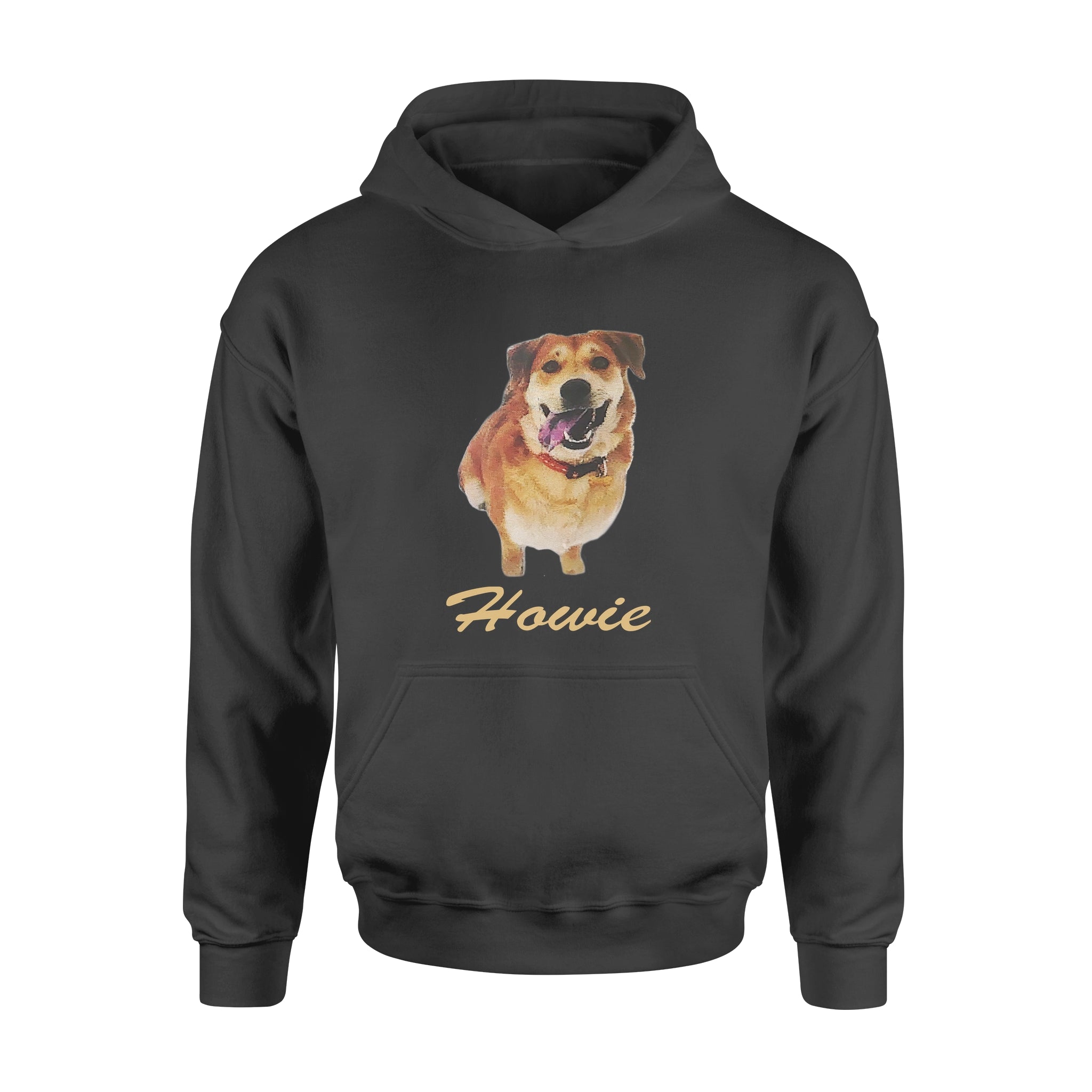 Howie –  Custom Illustrated Pet Personalized Standard Hoodie