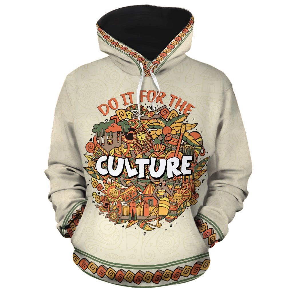 Do It For The African Culture Doodle Style All-Over Hoodie