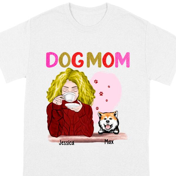 Dog Mom Sparkling | Personalized Shirt