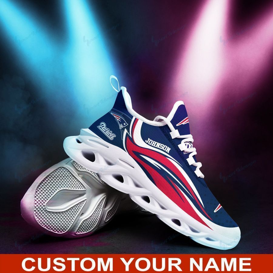 New England Patriots Personalized Yezy Running Sneakers 393