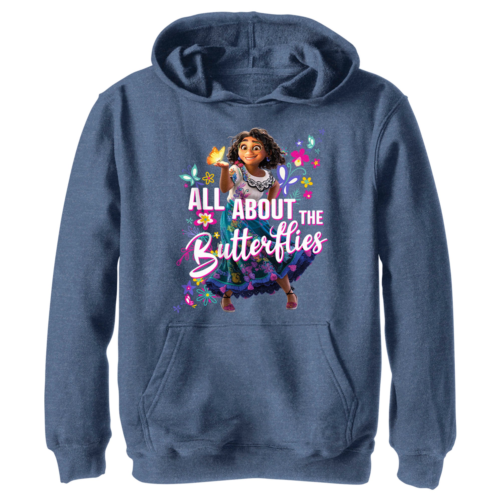 Boy’S Encanto Mirabel All About The Butterflies Pull Over Hoodie