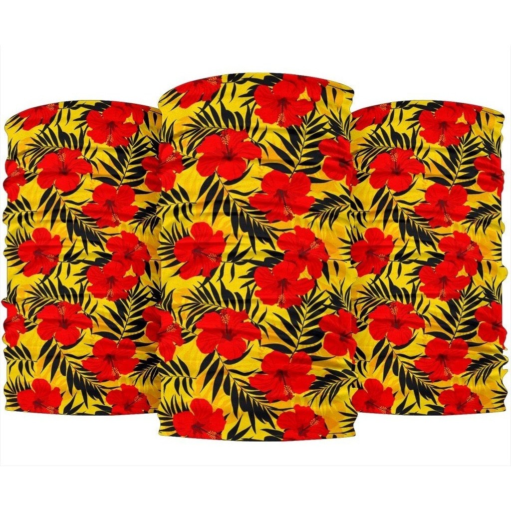 Hawaii Hibiscus Flowers Pattern Print Bandanas Ha43535